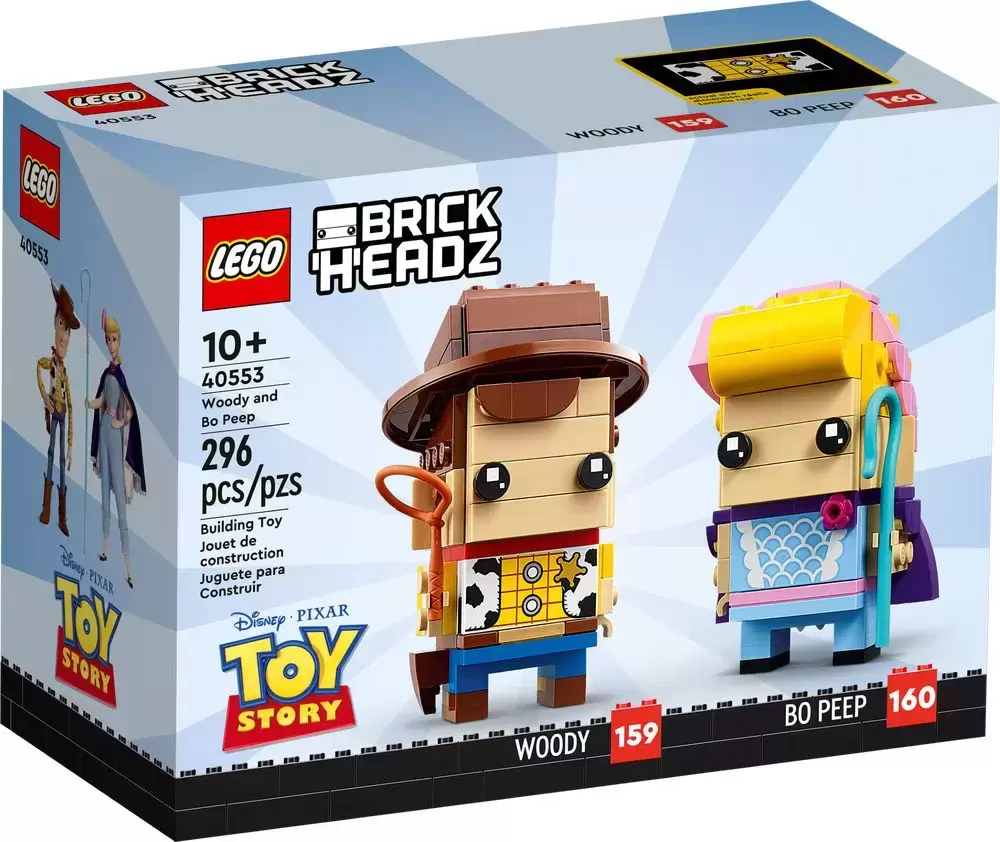 LEGO BrickHeadz - 159 & 160 - Woody & Bo Peep