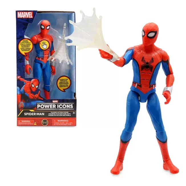 Disney Store Talking Figures - Spider-Man [Power Icons]