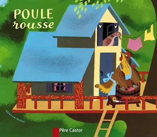 Barnböcker - Poule rousse