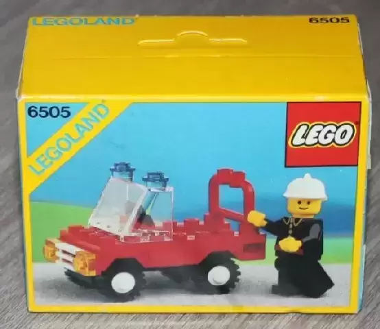 Legoland - Fire chief car