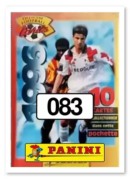 Panini U.N.F.P. Football Cards 1995-1996 - Johan Micoud - Cannes