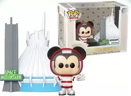 POP! Town - Disney World 50th Anniversary - Space Mountain and Mickey Mouse