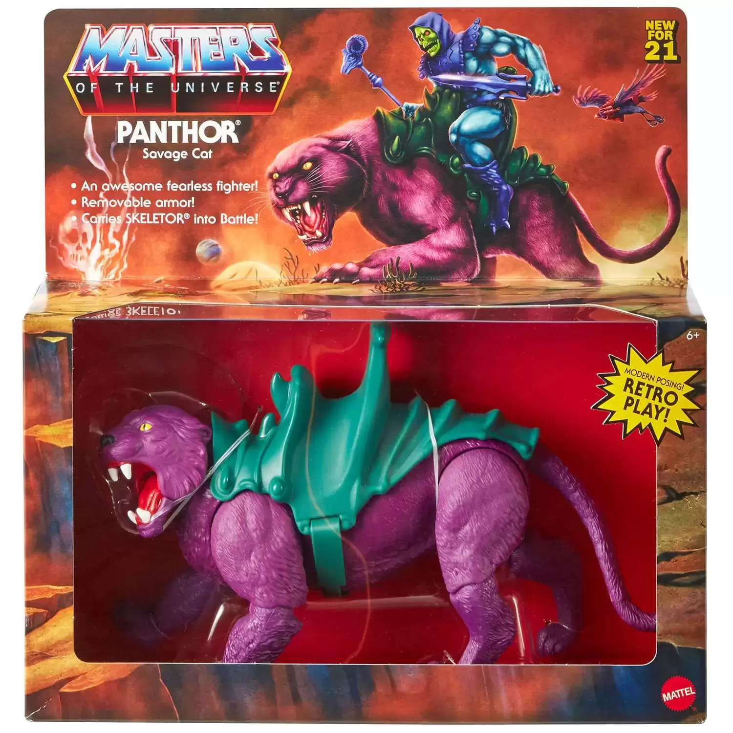 Masters of the Universe Origins - Panthor - Savage Cat