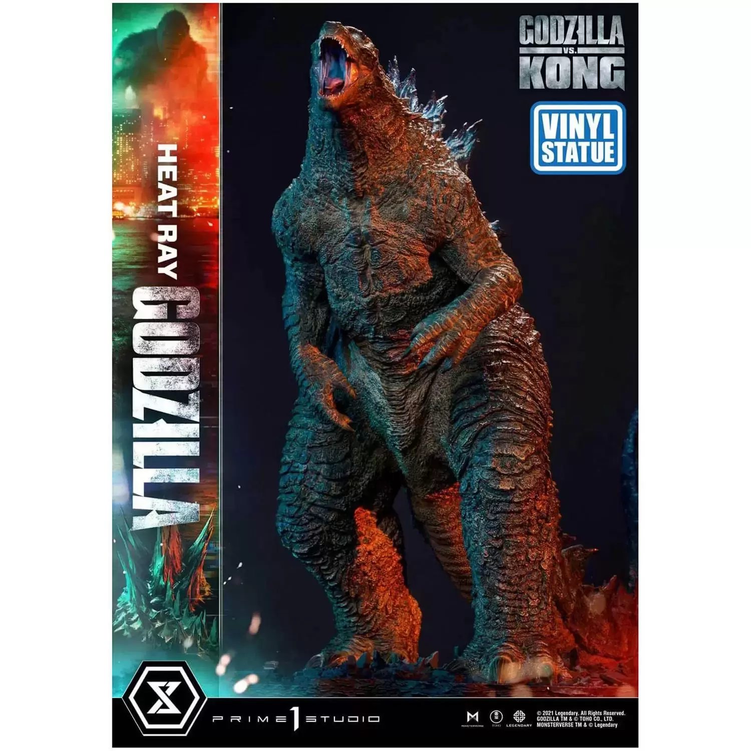 Prime 1 Studio - Godzilla Vs. Kong - Heat Ray Godzilla - Ultimate Diorama Masterline