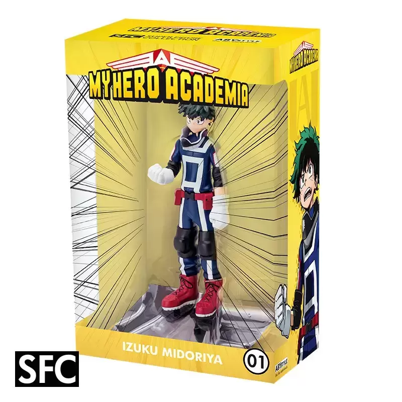 My Hero Academia - Izuku Midoriya - SFC - Super Figure Collection by AbyStyle  Studio action figure 01