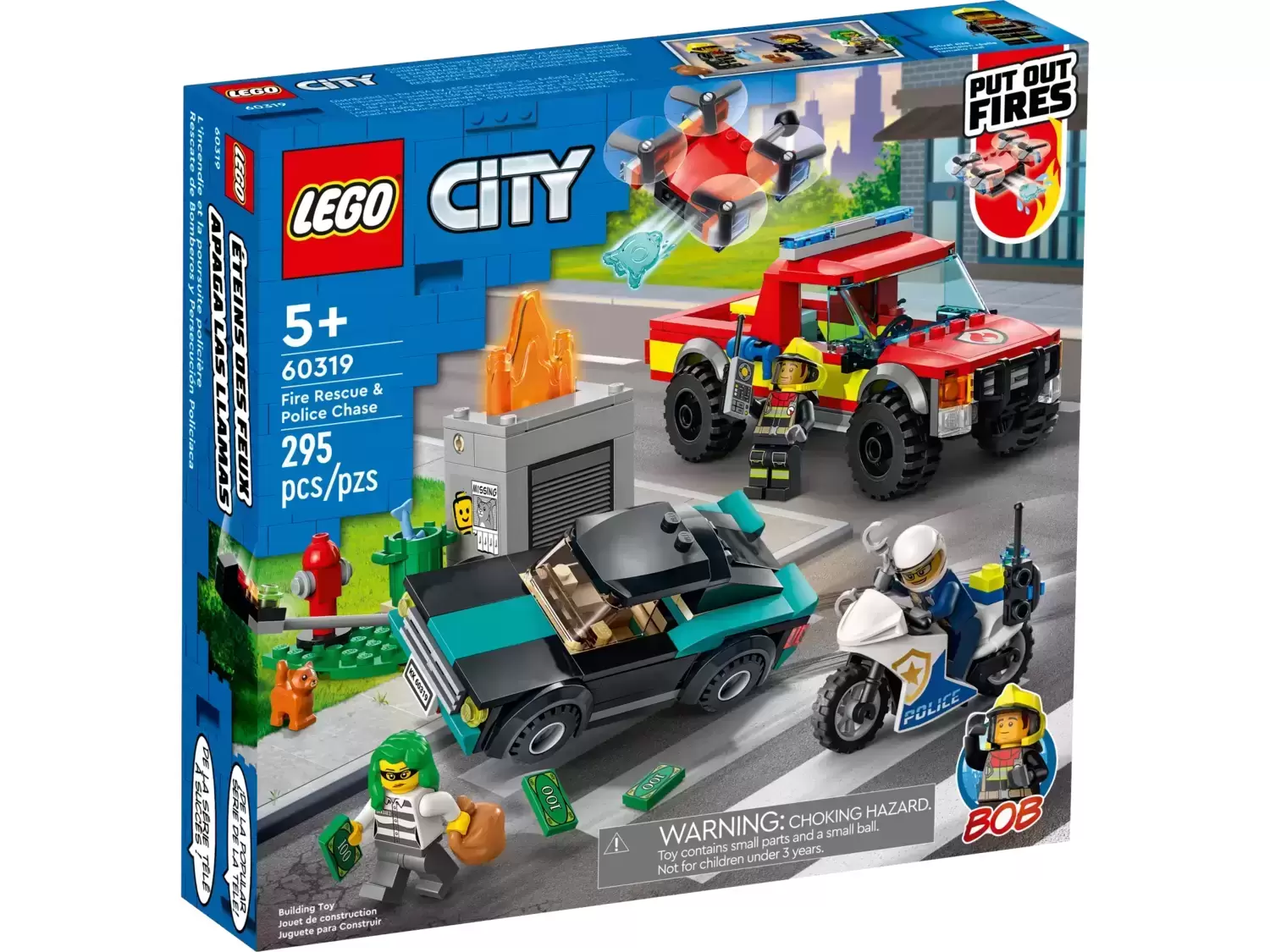 LEGO CITY - Fire Rescue & Police Chase