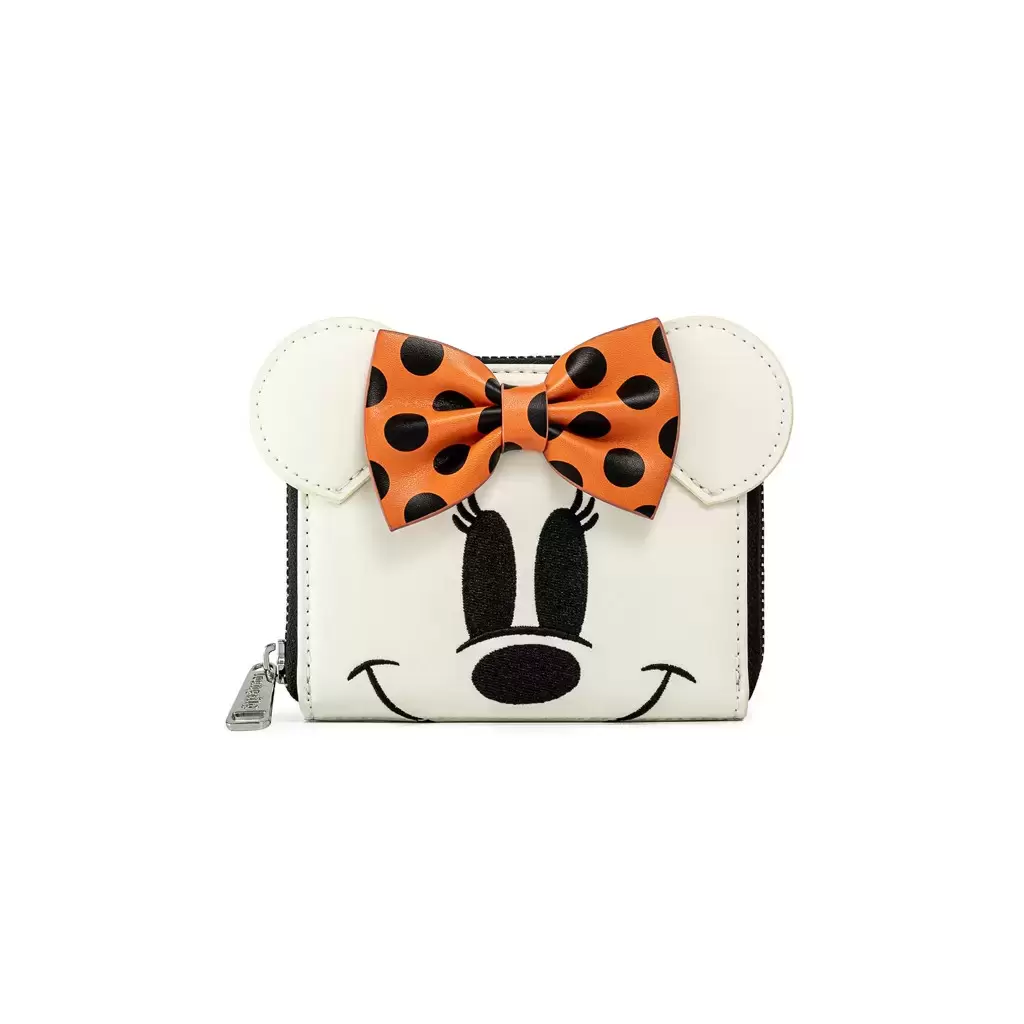 Loungefly - PORTEFEUILLE GHOST MINNIE GLOW IN THE DARK
