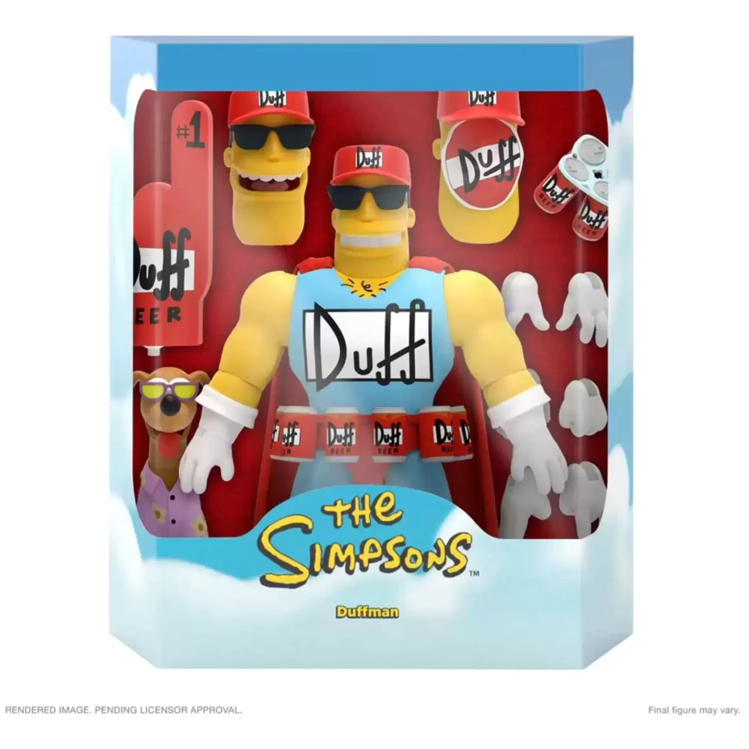Super7 - ULTIMATES! - The Simpsons - Duffman