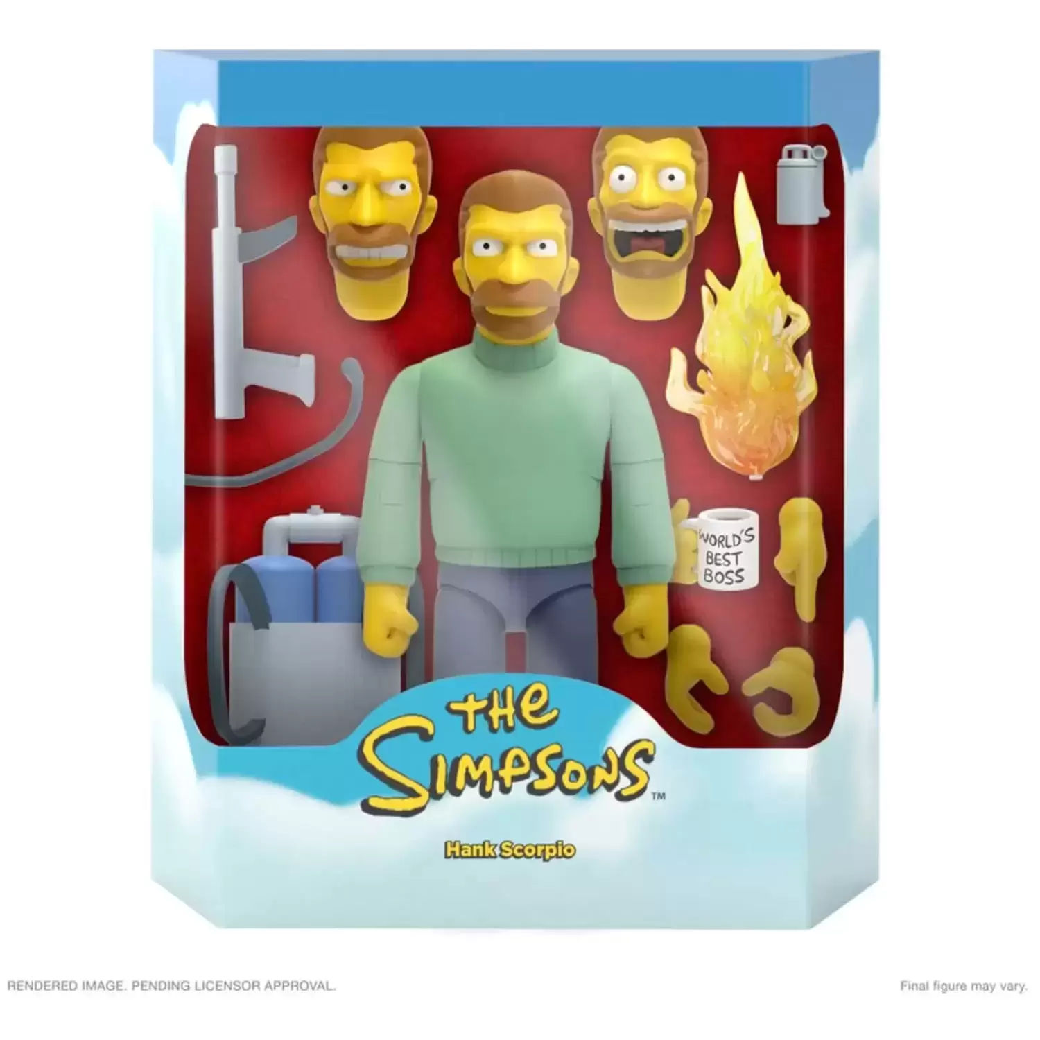 Super7 - ULTIMATES! - The Simpsons - Hank Scorpio