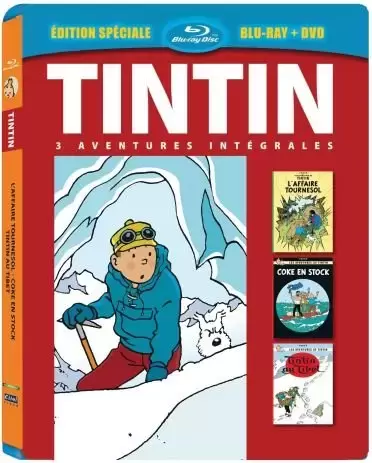 Les Aventures de Tintin - Tintin au Tibet + l\'affaire Tournesol + Coke en Stock [Combo Blu-Ray + DVD]