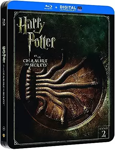 Harry Potter & Fantastic Beasts - Harry Potter et la Chambre des Secrets - Edition limitée Steelbook - Année 2 - Blu-ray