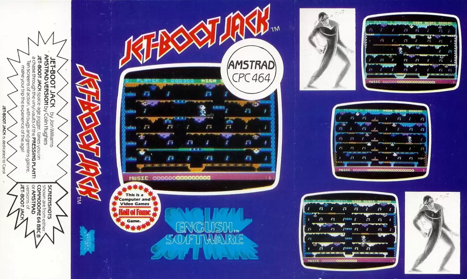 Amstrad CPC Games - Jet-Boot Jack