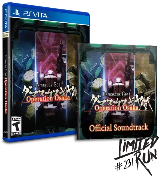 PS Vita Games - Damascus Gear Operation Osaka Soundtrack Bundle - Limited Run Games