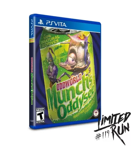 PS Vita Games - Oddworld: Munch\'s Oddysee HD - Limited Run Games