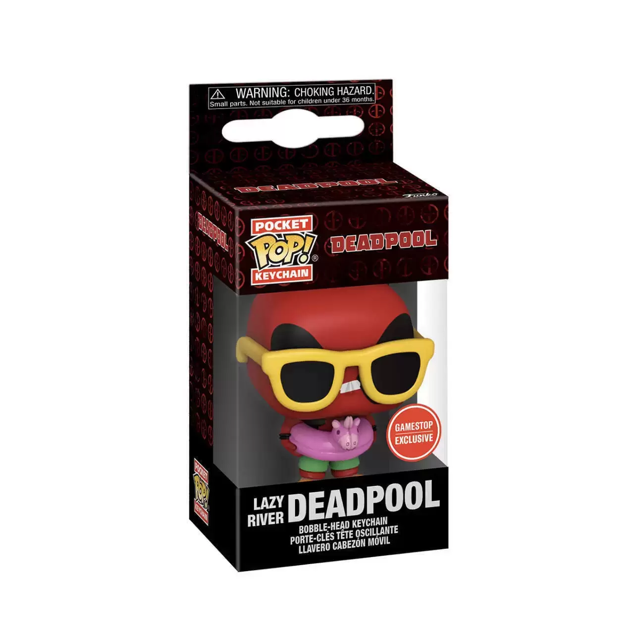 Marvel - POP! Keychain - Deadpool - Lazy River Deadpool