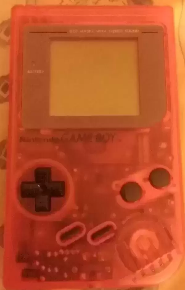 Game Boy - Game Boy Orange Transparent