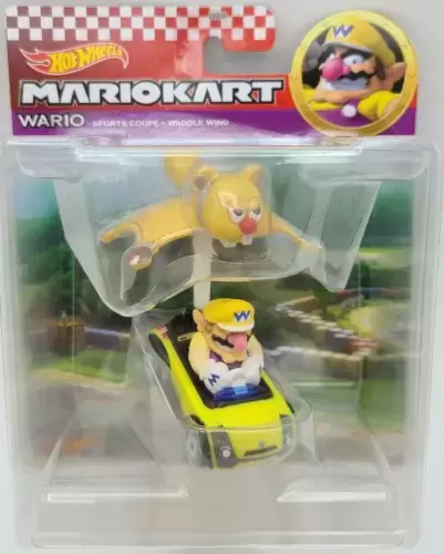 Hot Wheels Mario Kart - Wario [Sports Coupe + Waddle Wing]