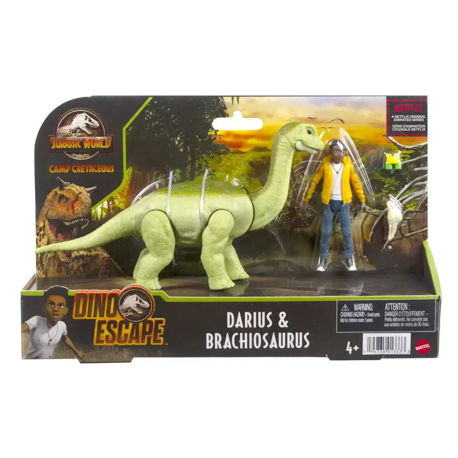 Jurassic World : Camp Cretaceous - Darius & Brachiosaurus