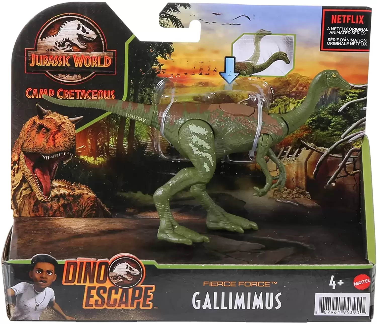 Jurassic World : Camp Cretaceous / Dino Escape - Gallimimus - Fierce Force