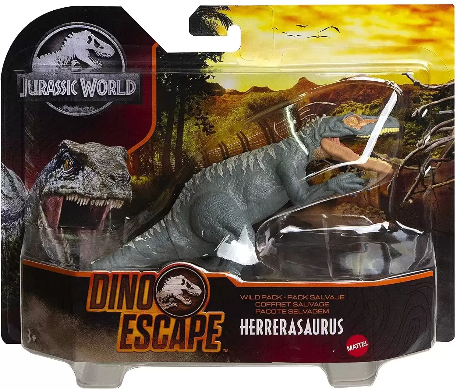 Jurassic World : Camp Cretaceous / Dino Escape - Herrerasaurus - Wild Pack
