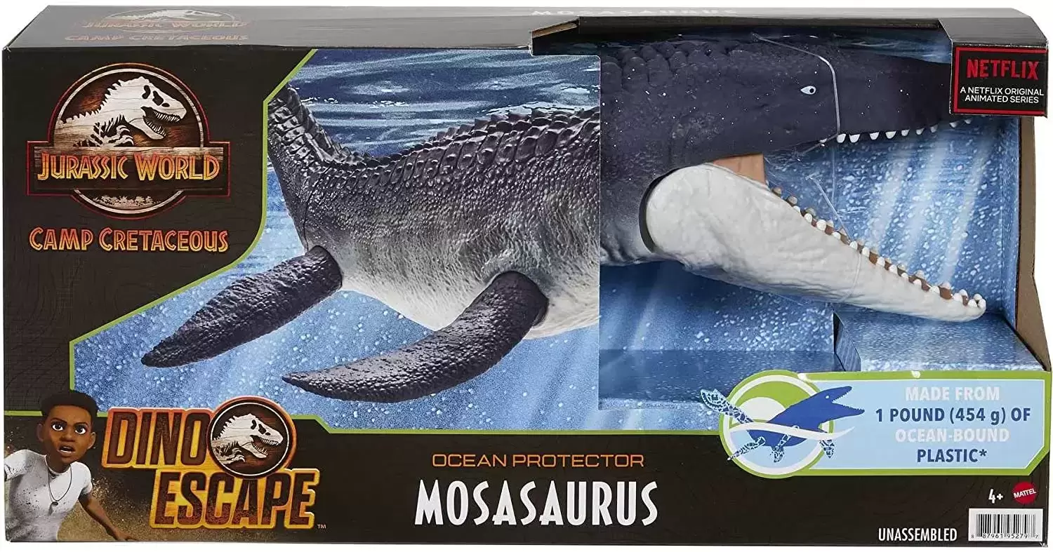 Jurassic World : Camp Cretaceous / Dino Escape - Mosasaurus - Ocean Protector