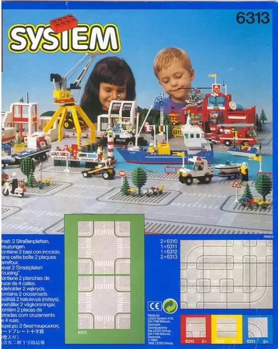 LEGO System - Plaque lego 6313