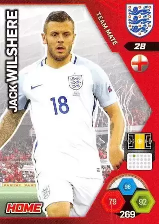 England 2018 - Adrenalyn XL - Jack Wilshere - England