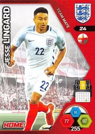 England 2018 - Adrenalyn XL - Jesse Lingard - England