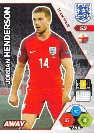 England 2018 - Adrenalyn XL - Jordan Henderson - England