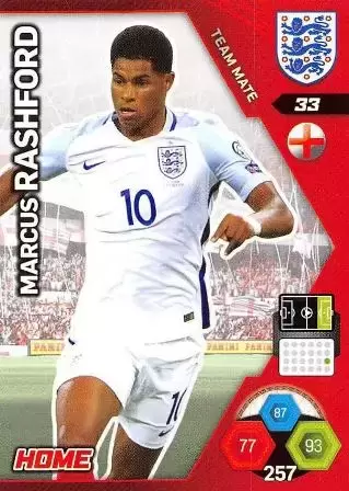 England 2018 - Adrenalyn XL - Marcus Rashford - England