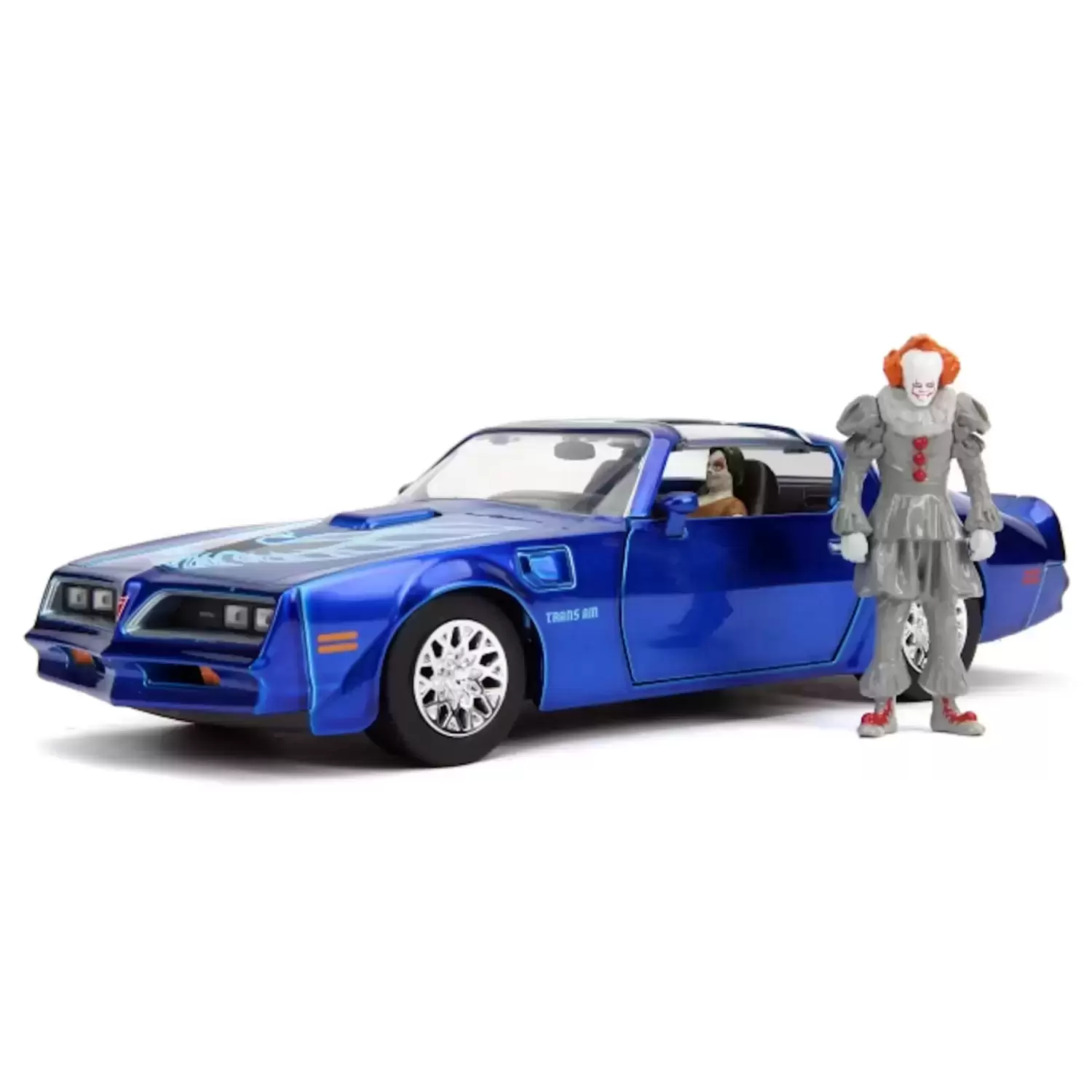Jada Toys Hollywood Rides - Pennywise & Henry Bower\'s Pontiac Firebird - 1:24