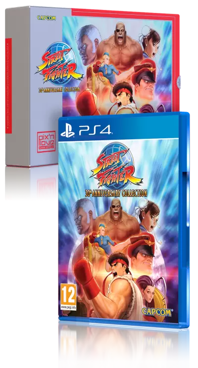 PS4 Games - Street Fighter 30th Anniversary Collection Pix’n Love Game Series Édition Collector Limitée