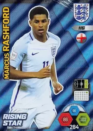 England 2018 - Adrenalyn XL - Marcus Rashford - England