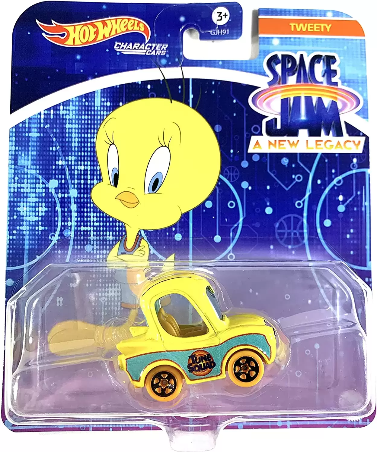 Hot Wheels Space Jam Character Cars - Tweety