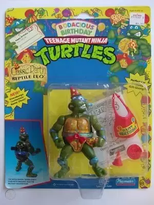 Vintage Teenage Mutant Ninja Turtles (TMNT) - Bodacious Birthday (Classic party reptile Leo)