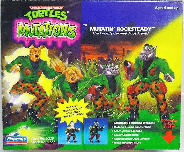 Les Tortues Ninja (1988 à 1997) - Mutatin’ Rocksteady