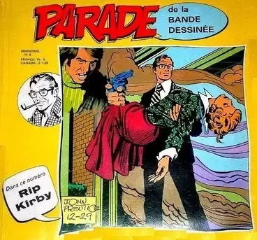 Parade de la bande dessinée - Rip Kirby - Willie Cork détective amateur