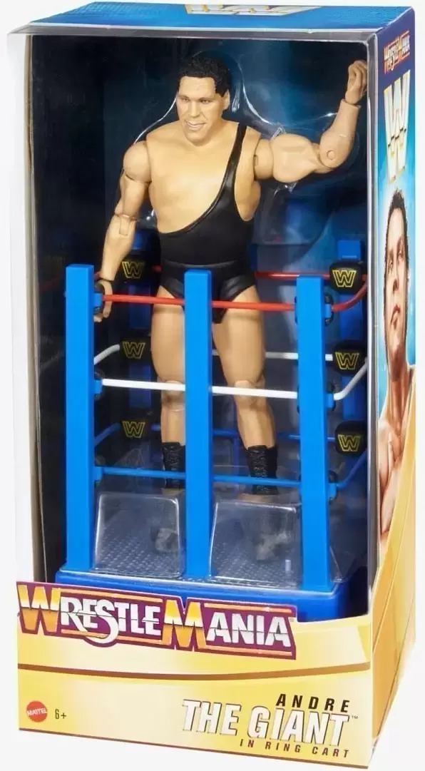 Andre the Giant - WWE Masters of the Universe 7 WWE Toy Wrestling Action  Figure by Mattel!