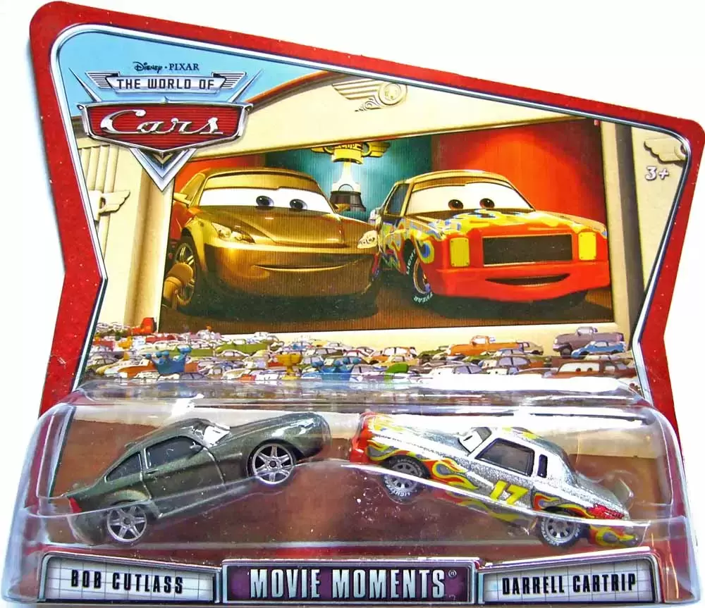 Cars 1 models - Movie Moments Bob Cutlass & Darrel Cartrip