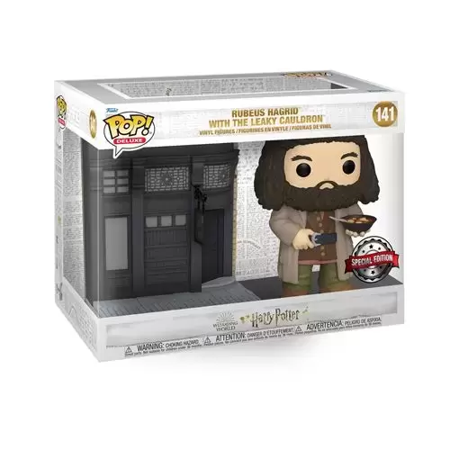 POP! Harry Potter - Hagrid with The Leaky Cauldron Diagon Alley