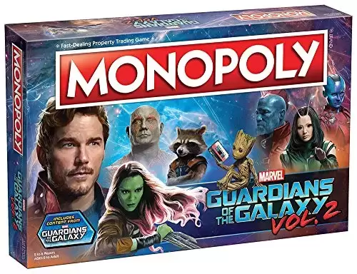 Monopoly Films & Séries TV - Monopoly Guardians of The Galaxy 2