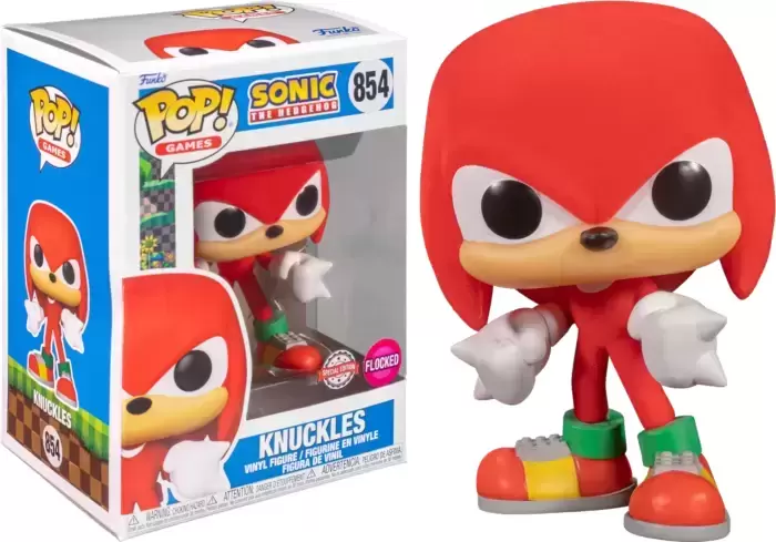 Sonic the Hedgehog - Knuckles Flocked - figurine POP 854 POP! Games