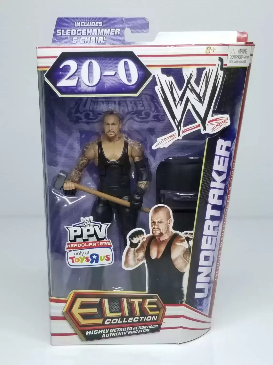 WWE Elite Collection - Undertaker 20-0 PPV Headquarters
