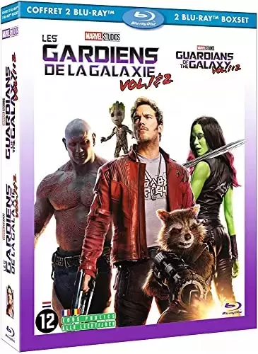 Films MARVEL - Les Gardiens De La Galaxie Vol 1 et 2 [Blu-ray]