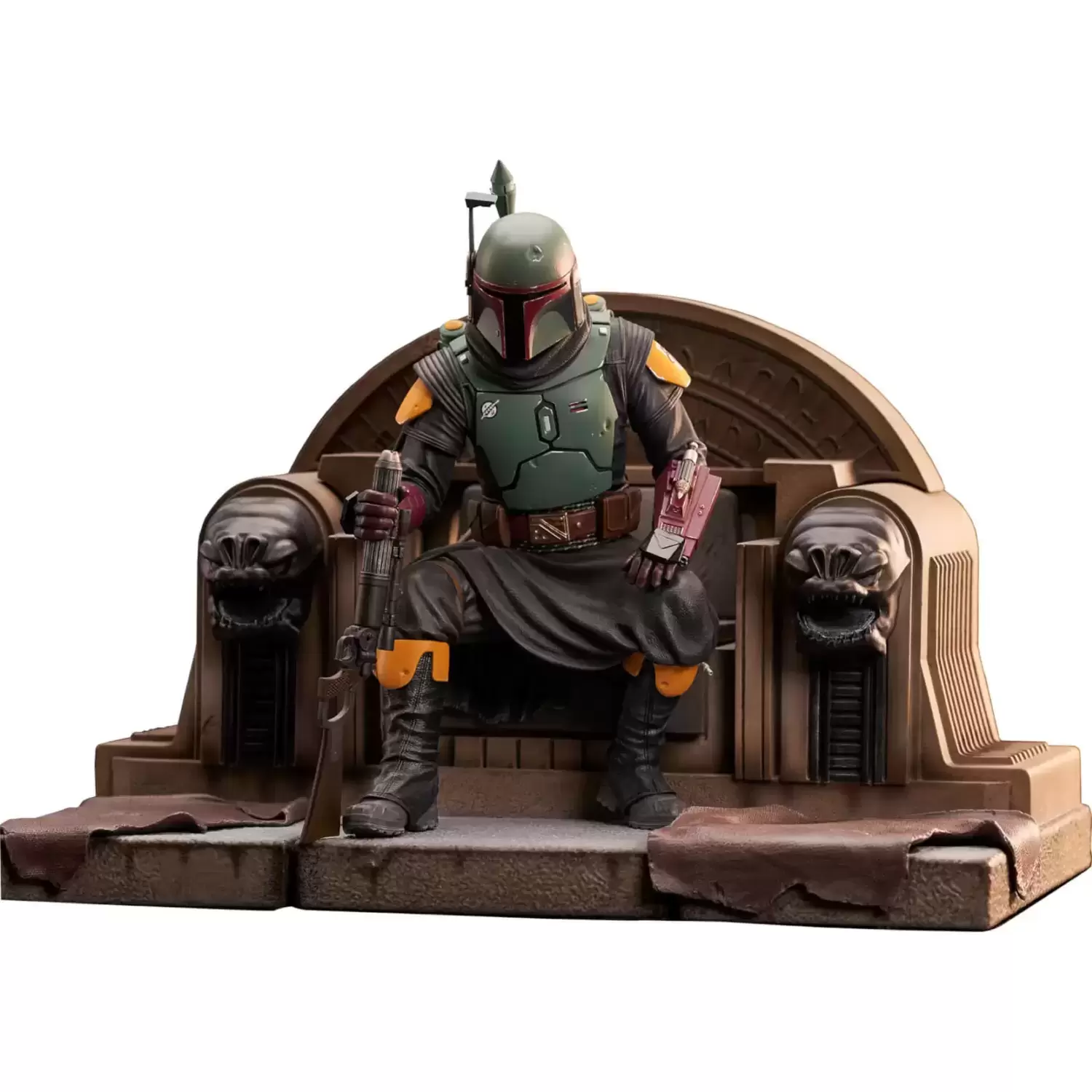 Premier Collection Diamond Select - Star Wars - Boba Fett On Throne - Premier Collection