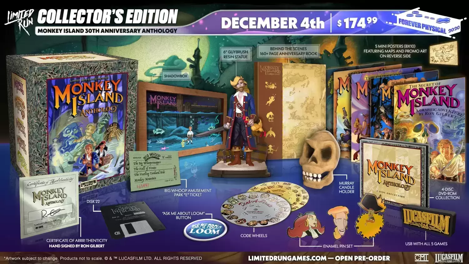 PC Games - Monkey Island 30th Anniversary Anthology - Limited Run Games