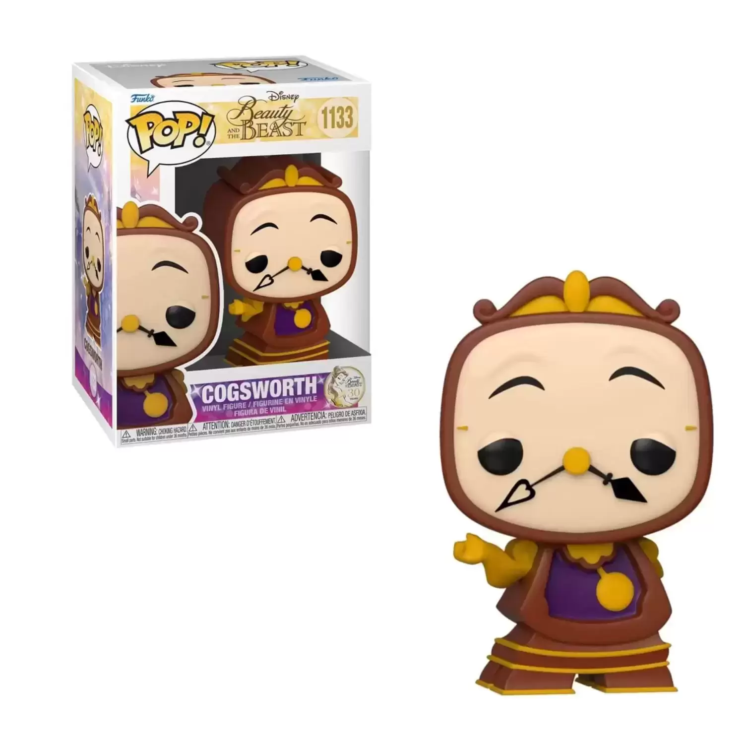 POP! Disney - The Beauty And The Beast - Cogsworth