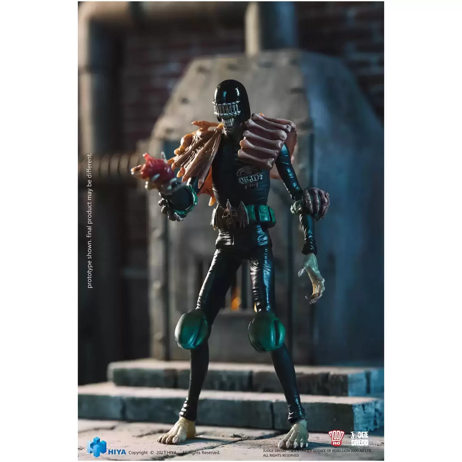 HIYA Toys - Judge Dredd Exquisite - Judge Death Mini