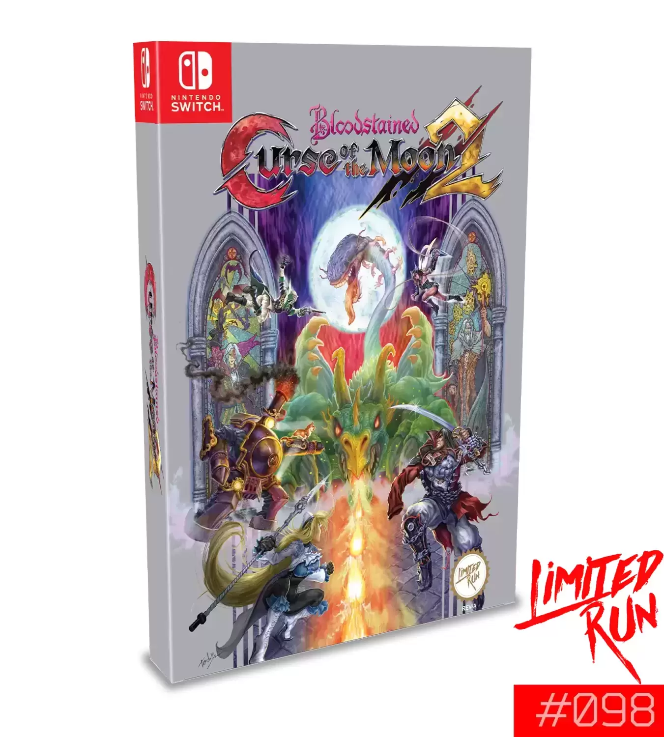 Nintendo Switch Games - Bloodstained: Curse of the Moon 2 Classic Edition - Limited Run Games