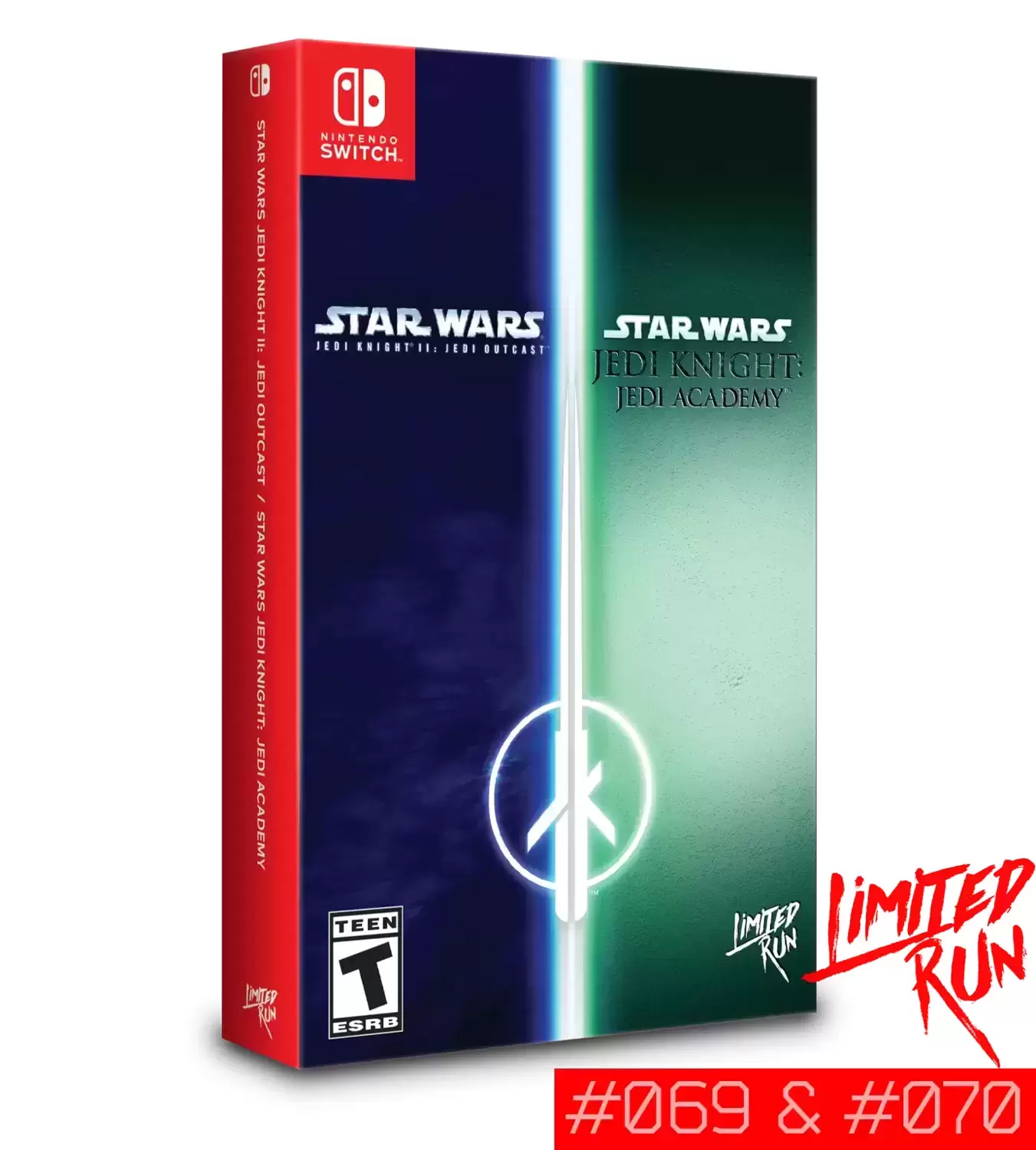 Jeux Nintendo Switch - Bundle Star Wars Jedi Knight & Jedi Knight II - Limited Run Games #069 & #070